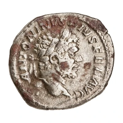 Denarius - Caracalla P M TR P XVI COS IIII P P; Serapis front