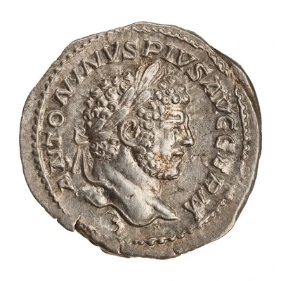 Denarius - Caracalla P M TR P XVII COS IIII P P; Hercules front
