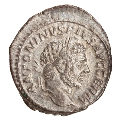 Denarius - Caracalla P M TR P XVIII COS IIII P P; Apollo front