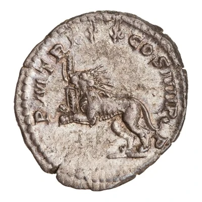 Denarius - Caracalla P M TR P XX COS IIII P P back