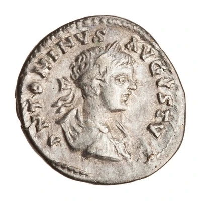 Denarius - Caracalla P MAX TR P IIII COS front