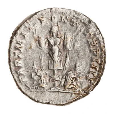 Denarius - Caracalla PART MAX PONT TR P IIII back