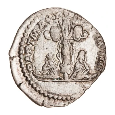 Denarius - Caracalla PART MAX PONT TR P IIII back