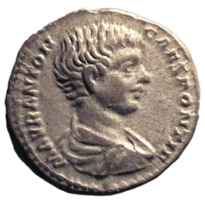 Denarius - Caracalla PIETAS; Pietas front