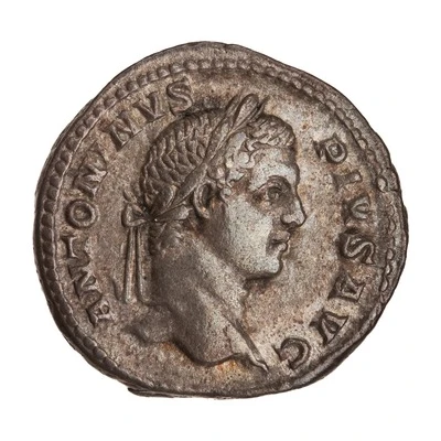 Denarius - Caracalla PONTIF TR P VIIII COS II front