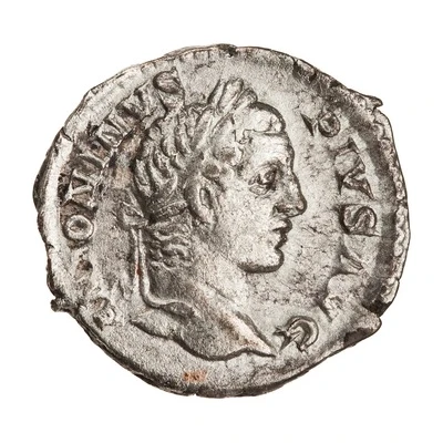 Denarius - Caracalla PONTIF TR P X COS II front