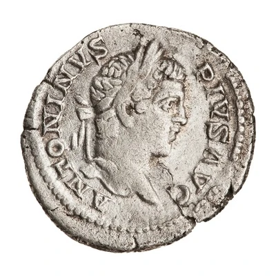 Denarius - Caracalla PONTIF TR P X COS II front