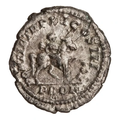 Denarius - Caracalla PONTIF TR P XI COS III PROF back