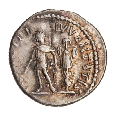 Denarius - Caracalla PRINCIPI IVVENTVTIS back