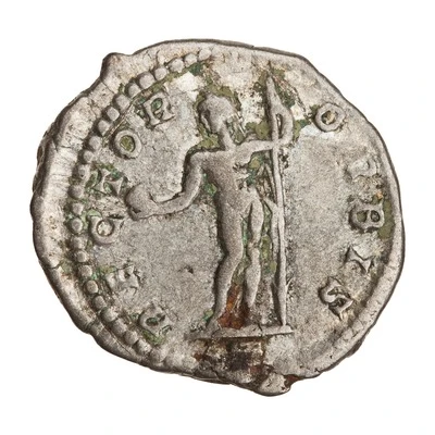 Denarius - Caracalla RECTOR ORBIS; Sol back