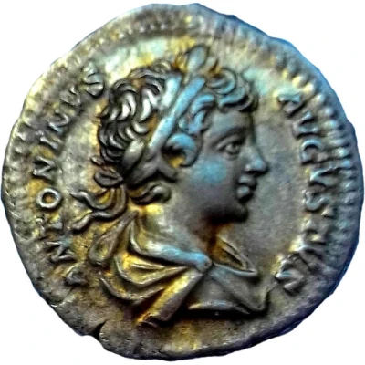Denarius - Caracalla SECVRIT ORBIS; Securitas front