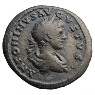 Denarius - Caracalla SECVRIT ORBIS; Securitas front