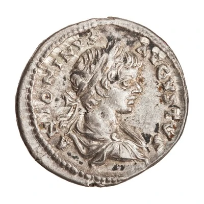 Denarius - Caracalla SECVRIT ORBIS; Securitas front