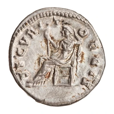 Denarius - Caracalla SECVRIT ORBIS; Securitas back