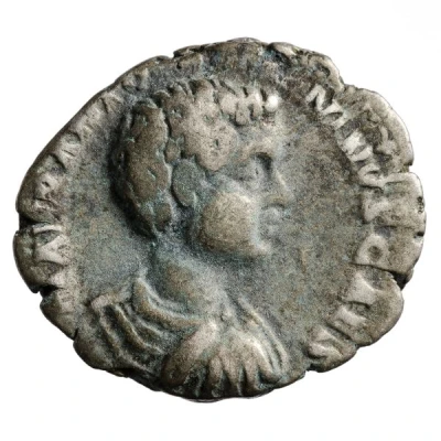Denarius - Caracalla SECVRITAS PERPETVA; Minerva front