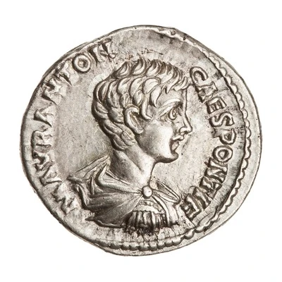 Denarius - Caracalla SPEI PERPETVAE; Spes front