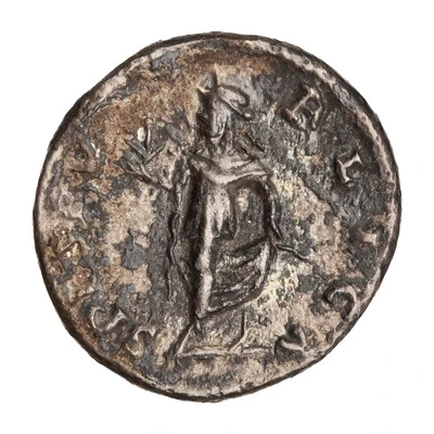 Denarius - Caracalla SPES PVBLICA; Spes back