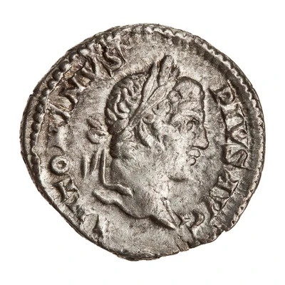 Denarius - Caracalla VIRTVS AVGG front