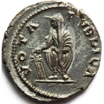 Denarius - Caracalla VOTA PVBLICA back
