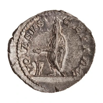 Denarius - Caracalla VOTA SVSCEPTA X back