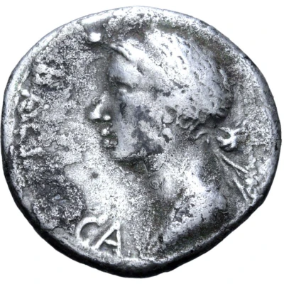 Denarius - Cleopatra Selene Caesarea front