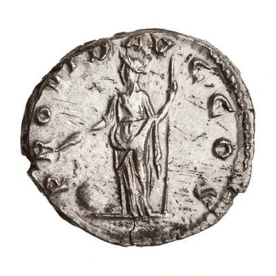 Denarius - Clodius Albinus PROVID AVG COS; Providentia back