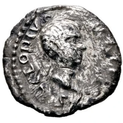 Denarius - Clodius Macer PROPRAE AFRICAE front