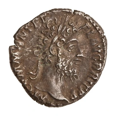 Denarius - Commodus APOL MONET P M TR P XV COS VI; Apollo front