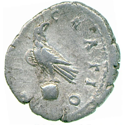 Denarius - Commodus CONSECRATIO back
