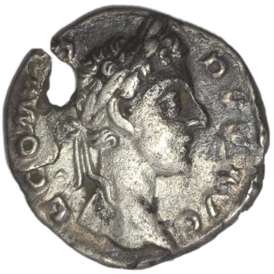 Denarius - Commodus COS P P; Salus front