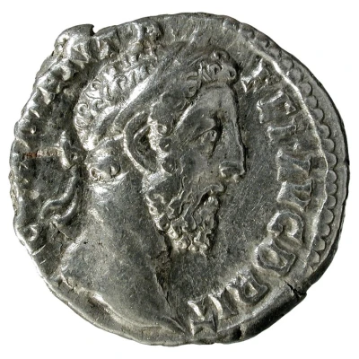 Denarius - Commodus IOV EXSVP P M TR P XI IMP VIII COS V P P; Jupiter front