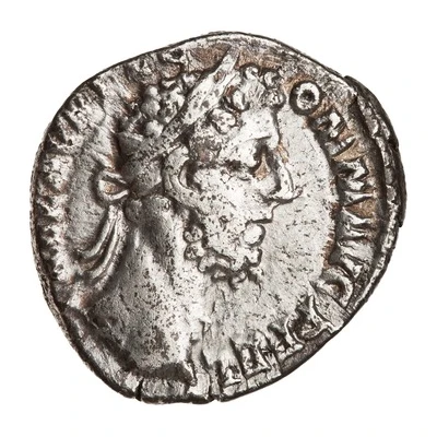 Denarius - Commodus IOVI DEFENS SALVTIS AVG; Jupiter front