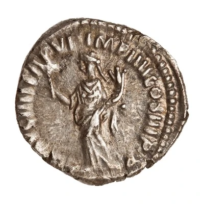 Denarius - Commodus LIB AVG IIII TR P VI IMP IIII COS III P P; Liberalitas back