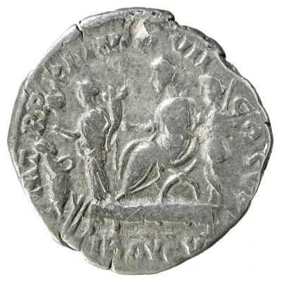 Denarius - Commodus LIB AVG VI P M TR P XI IMP VII COS V P P; Liberalitas back
