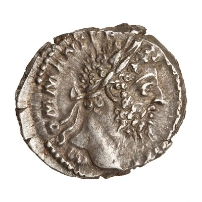 Denarius - Commodus MIN AVG P M TR P XVI COS VI; Minerva front