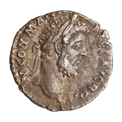 Denarius - Commodus MIN VICT P M TR P XIIII COS V P P; Minerva and Victory front