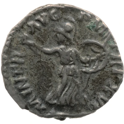 Denarius - Commodus MINER AVG P M TR P XVI; Minerva back