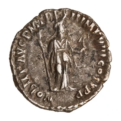 Denarius - Commodus NOBILIT AVG P M TR P XII IMP VIII COS V P P; Nobilitas back