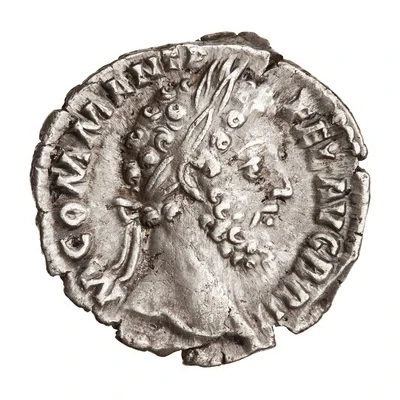 Denarius - Commodus OPTIME MAXIME C V P P; Jupiter front