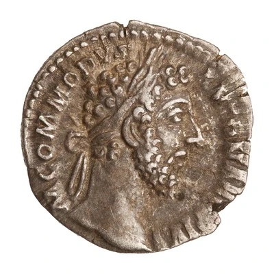 Denarius - Commodus P M TR P VIIII IMP VI COS IIII P P; Felicitas front