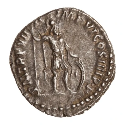 Denarius - Commodus P M TR P VIIII IMP VI COS IIII P P; Mars back