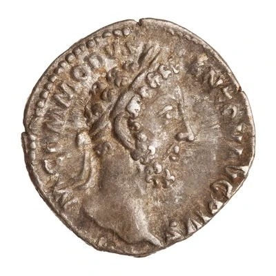 Denarius - Commodus P M TR P VIIII IMP VI COS IIII P P; Minerva front