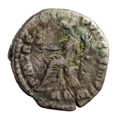 Denarius - Commodus P M TR P VIIII IMP VII COS IIII P P ROM; Roma and Victory back