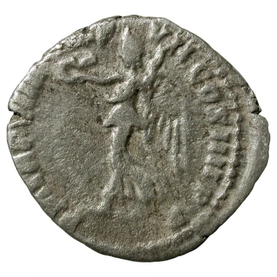 Denarius - Commodus P M TR P VIIII IMP VII COS IIII P P; Victory back
