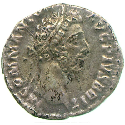 Denarius - Commodus P M TR P VIIII IMP VII COS IIII P P front
