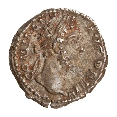 Denarius - Commodus P M TR P X IMP VII COS IIII P P ANN; Annona front