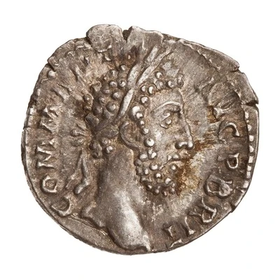 Denarius - Commodus P M TR P X IMP VII COS IIII P P FEL; Felicitas front