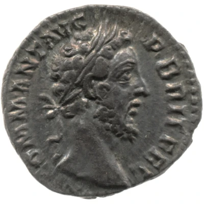 Denarius - Commodus P M TR P X IMP VII COS IIII P P FID EXERC front