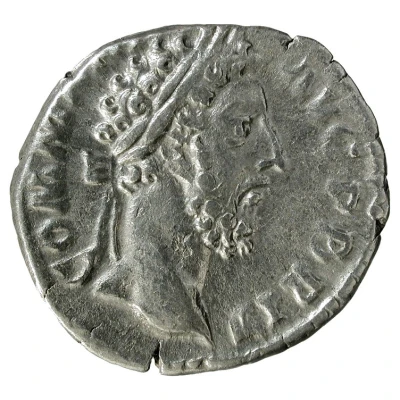 Denarius - Commodus P M TR P X IMP VII COS IIII P P; Felicitas front