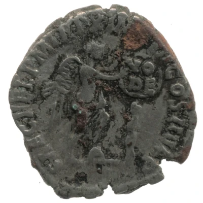 Denarius - Commodus P M TR P X IMP VII COS IIII P P SAEC FEL; Victory back
